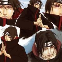 Itachi Uchiha Close Look Wall